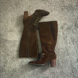L.L. Bean Dark Brown Heeled Boots